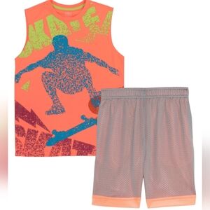 Athletic Works Boys Graphic Tank Tops/Athletic Works Boys Mesh Shorts,
